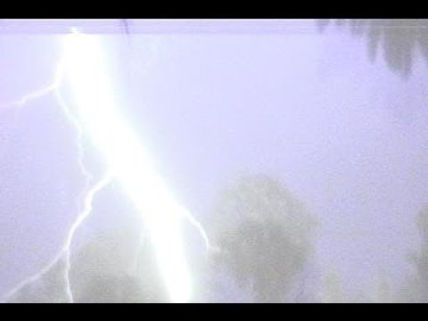 Youtube: ***CLOSE UP*** Super close lightning and loud thunder!!!