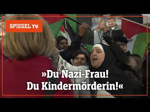 Youtube: Eine gegen alle: Wie Karoline Preisler gegen Israel-Hasser protestiert | SPIEGEL TV