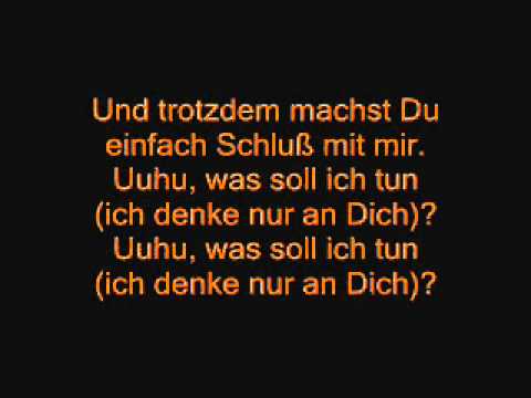 Youtube: die ärzte - wegen dir lyrics