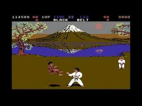 Youtube: commodore 64 international karate