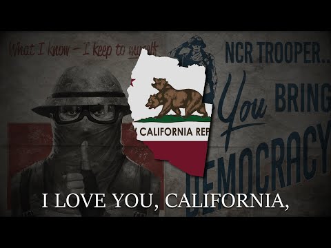 Youtube: "I Love You, California" - Anthem of New Californian Republic