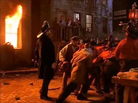 Youtube: Gangs of New York Fire Scene