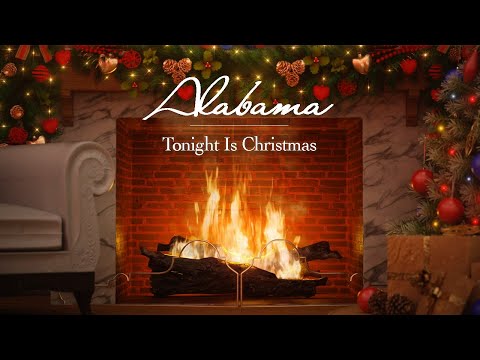 Youtube: Alabama - Tonight Is Christmas (Fireplace Video - Christmas Songs)