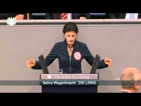 Youtube: Sahra Wagenknecht, DIE LINKE: »Das ist ein kalter Putsch gegen das Grundgesetz«