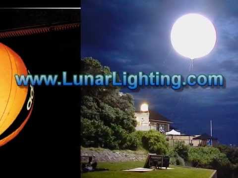 Youtube: Lunar Lighting® - GLARE FREE - Helium HMI Balloons - www.LunarLighting.com