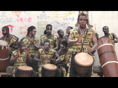 Youtube: djembe precaution (Unity Drum, in Cape Coast, Ghana)
