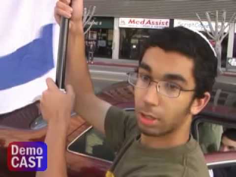Youtube: 16-yr old "Daniel" confronts lion's den of haters to stand for the honor of Israel