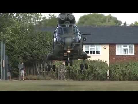Youtube: RAF Puma helicopter at Speen Fete
