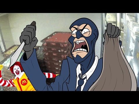 Youtube: Spy robs a McDonalds