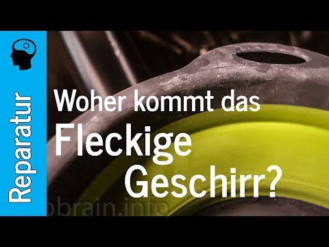 Youtube: Fleckiges Geschirr aus der Spülmaschine?