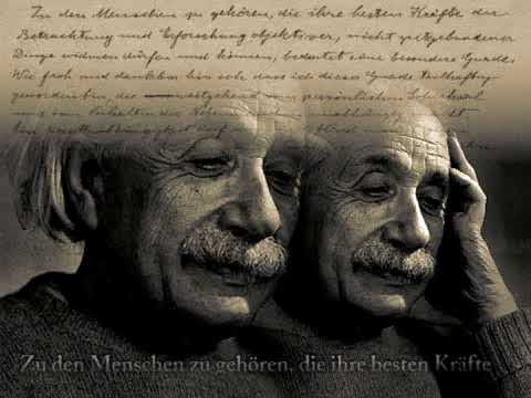 Youtube: Albert Einstein - Glaubensbekenntnis