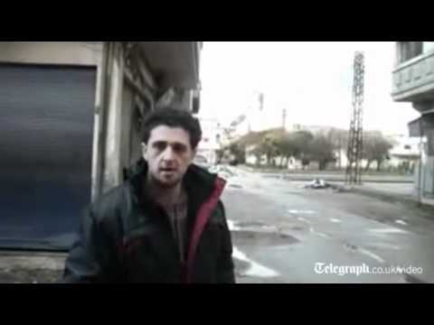 Youtube: Homs activist: 'Where is the UN? Where is America?'