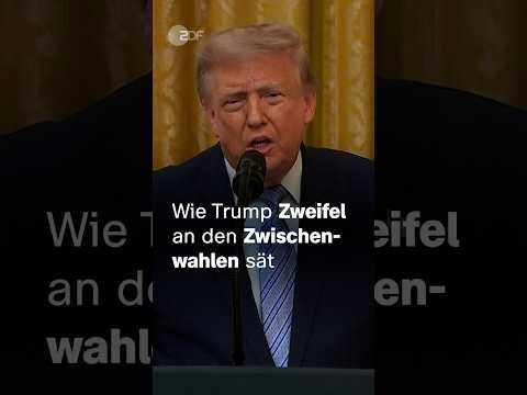 Youtube: Wie Trump Zweifel an den Zwischenwahlen sät #trump #midterms #usa