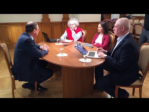 Youtube: Russian FM Lavrov 3-way Q&A with radio heads (FULL EXCLUSIVE VIDEO)