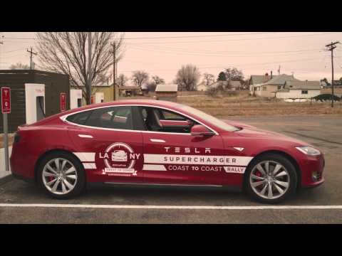 Youtube: Tesla Model S Cross Country Rally -- Los Angeles to New York