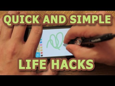 Youtube: Quick and Simple Life Hacks - Part 1