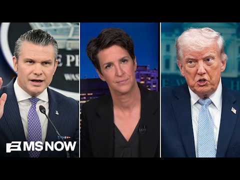 Youtube: Maddow: U.S. military fights war on two fronts: Iran and Trump incompetence