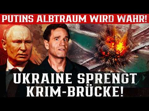 Youtube: UNFASSBARER DOPPEL-ANGRIFF auf KRIM-BRÜCKE! RUSSISCHE TRUPPEN FLÜCHTEN von Kinburn-Halbinsel!