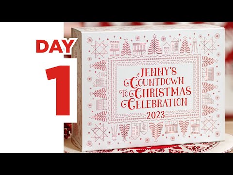 Youtube: Jenny's Countdown to Christmas 2023 | Day 1