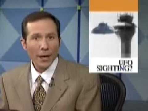 Youtube: O'Hare UFO Leaked News  Footage seconds before Broadcast