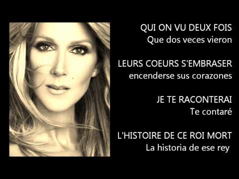 Youtube: Ne me quitte pas - Celine Dion (subtit. francés-castellano)