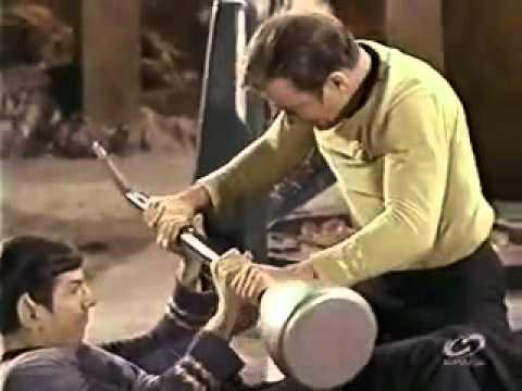 Youtube: Star Trek - Spock vs Kirk Battle Scene