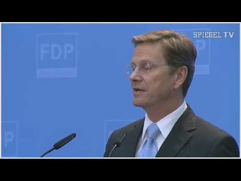 Youtube: Guido Westerwelle: "Es ist Deutschland hier" (kein Englisch bitte)