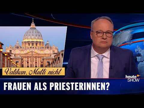 Youtube: Ist die katholische Kirche endlich bereit für Reformen? | heute-show vom 17.03.2023