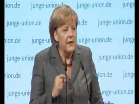 Youtube: Angela Merkel - "Multikulti ist in der BRD absolut gescheitert!"