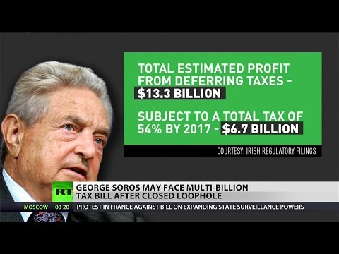 Youtube: Billionaire George Soros may have to pay $7 billion in back taxes by 2017 – report
