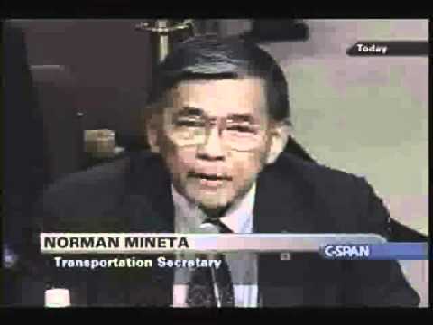 Youtube: Response - Norman Mineta, Pentagon and Flight 77 - Eye witness testimony
