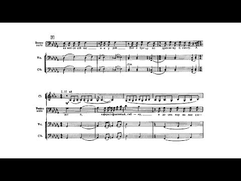 Youtube: Dmitri Shostakovich - Symphony No. 13 "Babi Yar" [With score]