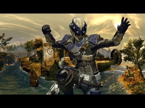 Youtube: Destiny Crucible Gameplay: Venus - Shores of Time - Titan Domination - IGN First