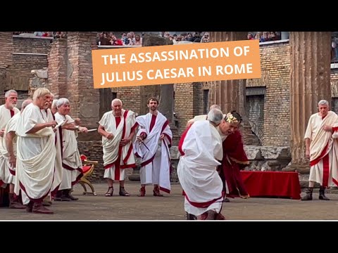 Youtube: Ides of March - the reenactment of the assassination of Julius Caesar in Rome