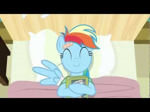 Youtube: Rainbow Dash - I- I- I love reading!... I'm an egghead