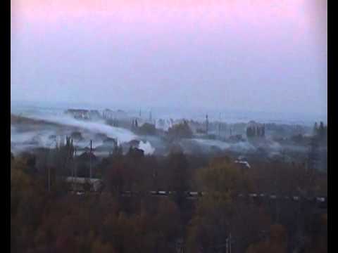 Youtube: Новороссия Первый оперативный Донецк 13.10.2014 Странный туман и странные звуки