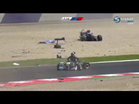 Youtube: Peter Li Zhi Cong Huge Crash 2016 FIA Formula 3 at Spielberg