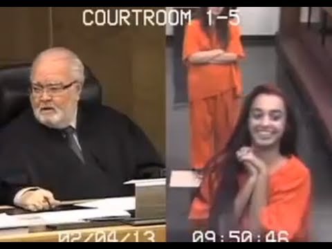 Youtube: Judge DESTROYS Ditzy Rich Girl