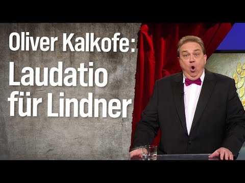 Youtube: Oliver Kalkofes Laudatio für Christian Lindner | extra 3 | NDR