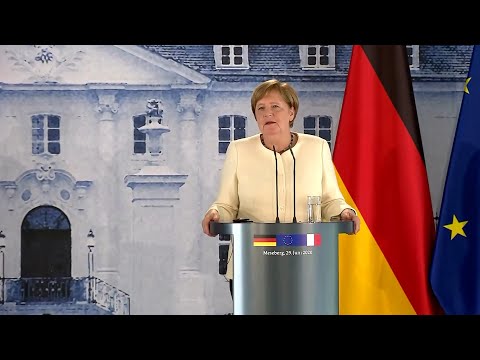 Youtube: Warum sehen wir Merkel nie mit Maske? Die Antwort der Kanzlerin