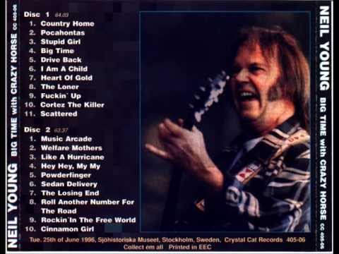 Youtube: Neil Young & Crazy Horse "Stupid Girl" LIVE Stockholm 1996