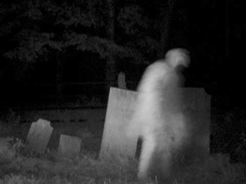 Youtube: SCARY CEMETERY GHOST FOOTAGE -  SPOOKY APPARITION CAUGHT ON TAPE