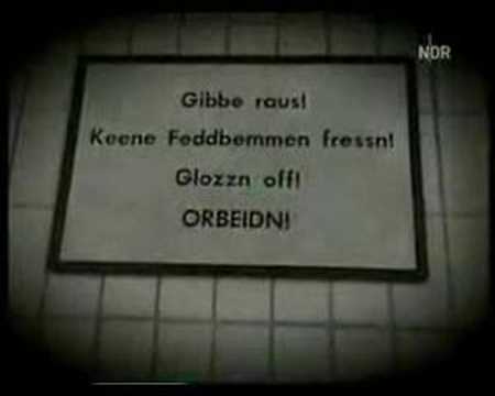 Youtube: Der Mann kann kein Ostdeutsch! -  Werbung