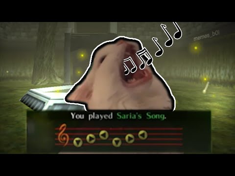 Youtube: Cat meows Saria's song