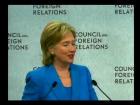 Youtube: Hillary Clinton admits the CFR gives the Orders