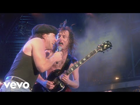 Youtube: AC/DC - Dirty Deeds Done Dirt Cheap (Live at Donington, 8/17/91)