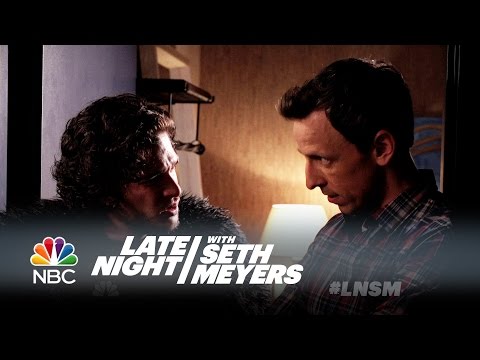 Youtube: Seth Brings Jon Snow to a Dinner Party - Late Night with Seth Meyers