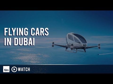 Youtube: Flying Cars in Dubai