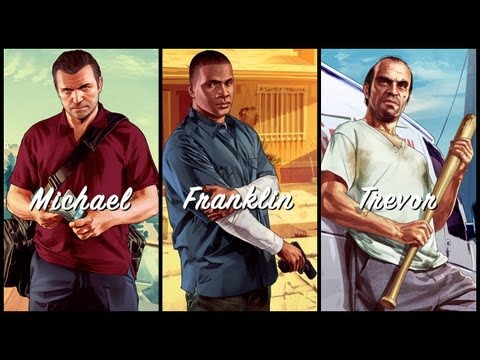 Youtube: Grand Theft Auto V: Michael. Franklin. Trevor.