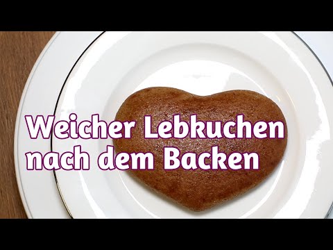 Youtube: Lebkuchen nach Omas Rezept - gleich weich nach dem Backen